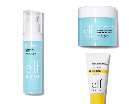 Everyday skincare favorites cover photo collage