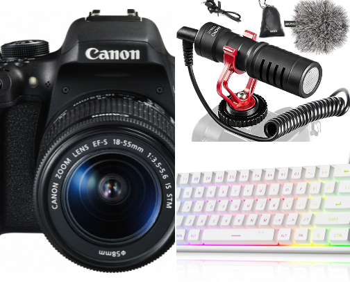My Essential Tech Equipment! cover photo collage