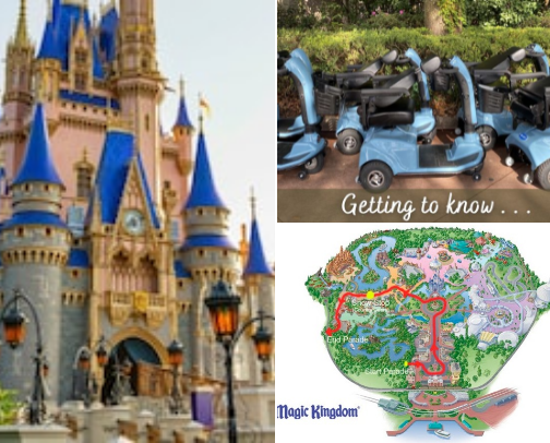 Disney World Magic Kingdom with my 7 year old cover photo collage
