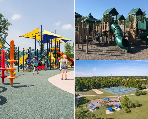 Cleveland Playgrounds cover photo collage