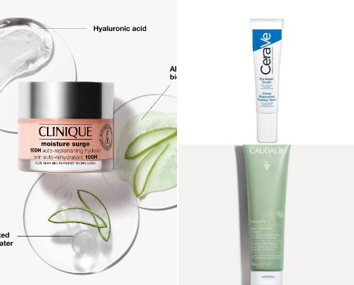 Skincare🧖 makeup💄body and hair products 💆 cover photo collage