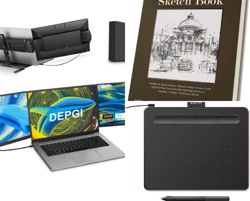 The digital art tools that I actually use cover photo collage
