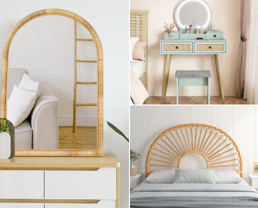 Cozy Boho Bedroom Vibe cover photo collage