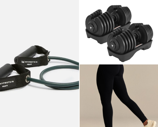 Hot Girl Home Workout Essentials cover photo collage