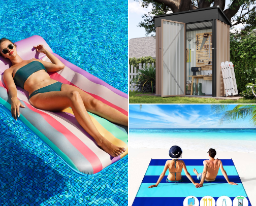 Summertime Must Haves cover photo collage