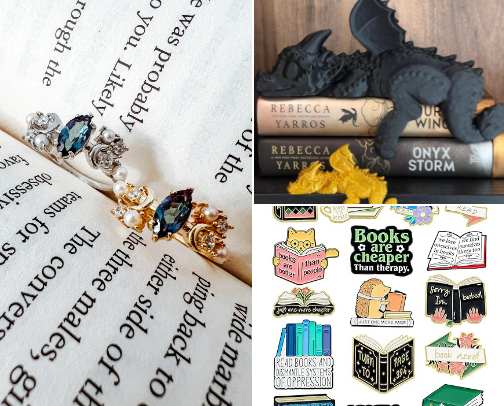 BookTok Girlies 🐉🧝🏽‍♀️🪄🖤 cover photo collage