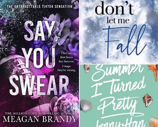Book recommendations cover photo collage