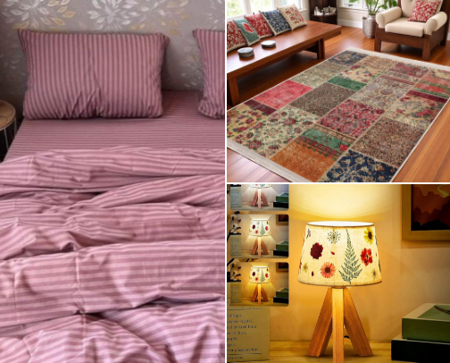 Cozy Colorful Home & Kitchen cover photo collage