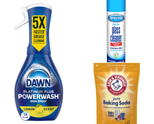 My cleaning favorites cover photo collage