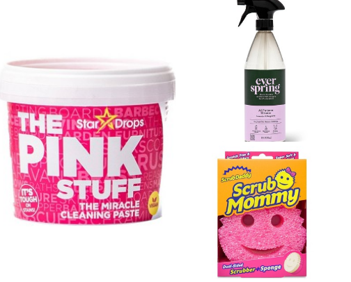 Cleaning Products & Tools cover photo collage