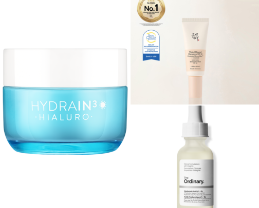 Skincare cover photo collage