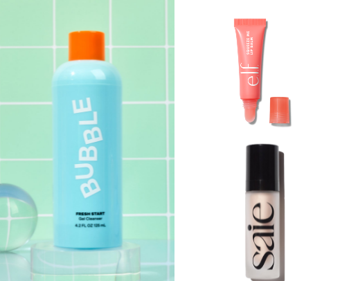 THE PRODUCTS I PICKED FOR MY VACATION. cover photo collage