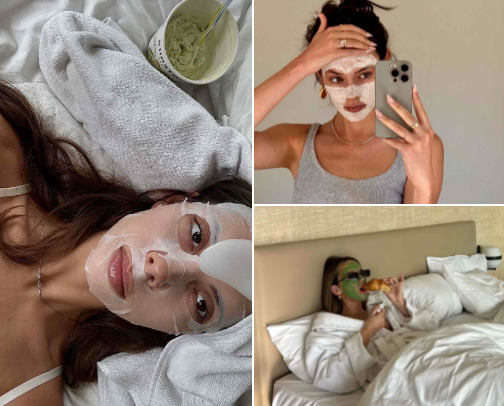 My cheap skincare routine, step by step cover photo collage