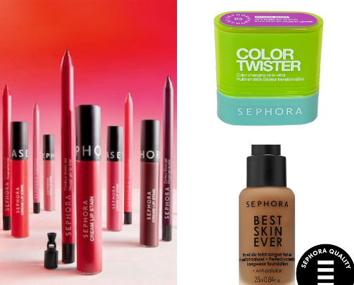 Sephora Must-Haves cover photo collage