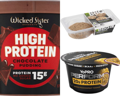 High Protein Woolies Faves cover photo collage