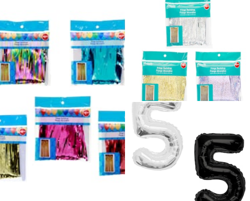 K Pop Demon Hunter Birthday Supplies! cover photo collage