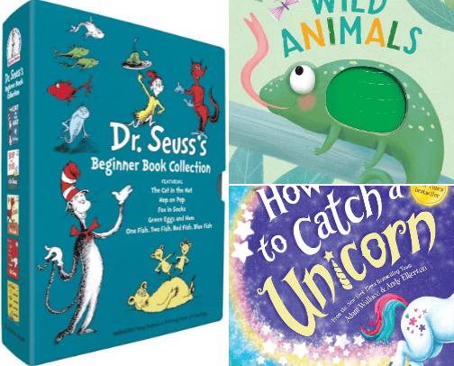 More children's books cover photo collage