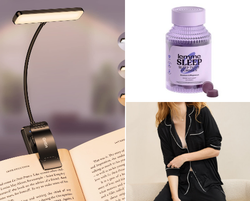 Sleepy time essentials cover photo collage