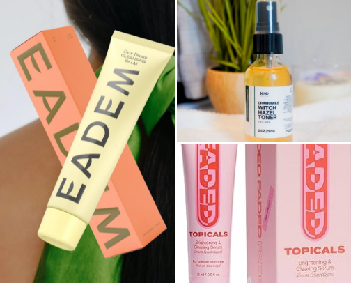 Black-owned Skin Care cover photo collage