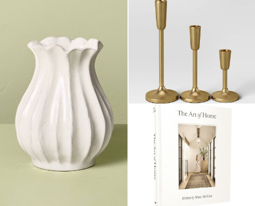 Console Table Decor cover photo collage