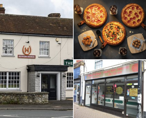 My favourite places to eat cover photo collage