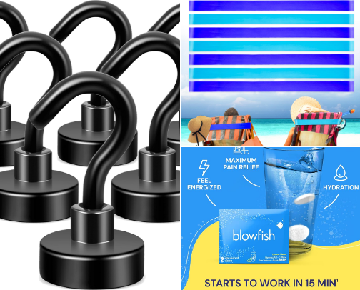 What you'll find packed in my bag when I'm cruising! cover photo collage