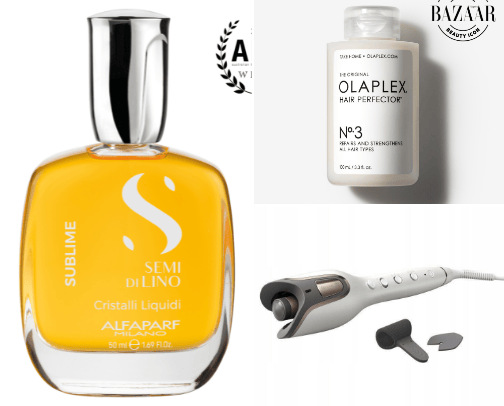 Hair care cover photo collage