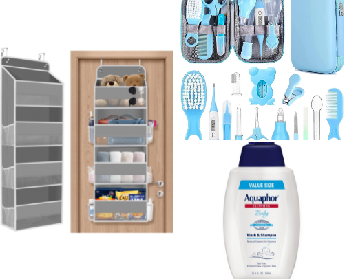 Baby registry MUST haves cover photo collage