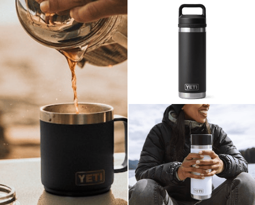 Outdoor living, drinkware, coolers etc cover photo collage