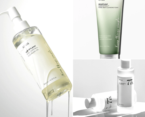 Korean skincare products I tried and loved for my sensitive acne-prone oily skin cover photo collage