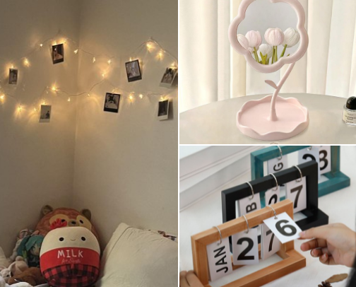 That Pinterest Bedroom Glow✨ cover photo collage