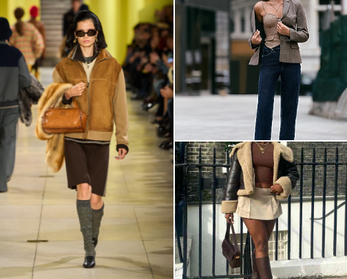 Fall fashion cover photo collage