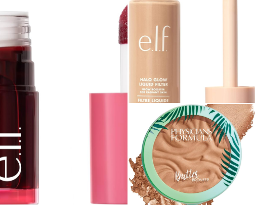 My affordable beauty go to’s! cover photo collage