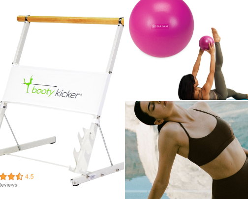 Barre: Everything You Need For Your At Home Studio or First Class. cover photo collage