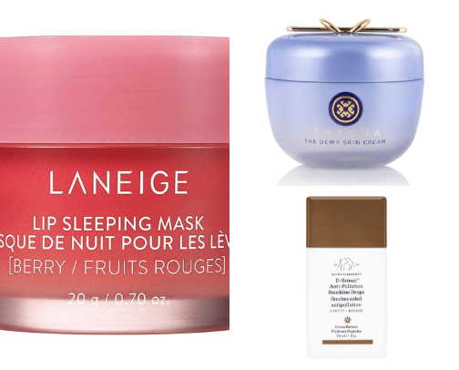 Skincare cover photo collage