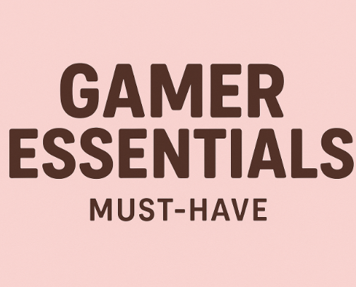 Gamer Girl Essentials | Cute, Cozy, Level-Up Finds cover photo collage