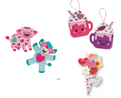 Valentine's Day Crafts for Children💝🎀 cover photo collage