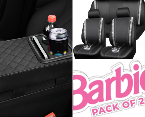Car accessories cover photo collage