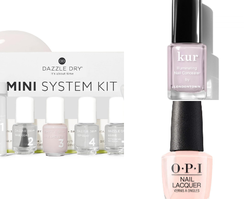 Beautiful Nail Polishes and Care Supplies cover photo collage