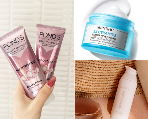 Skincare Products for Acne Prone Skin Like Me 🧘‍♀️🫶❤️✨ cover photo collage