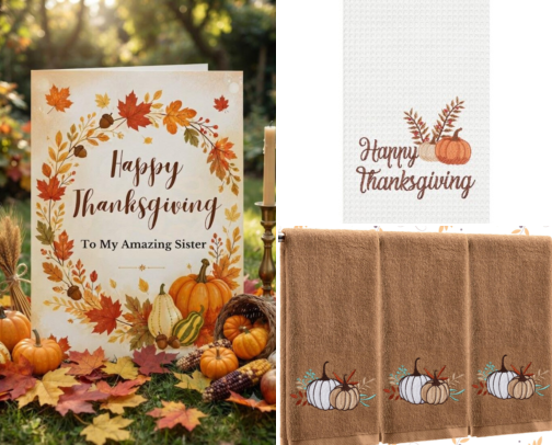 Thanksgiving Thoughts! cover photo collage
