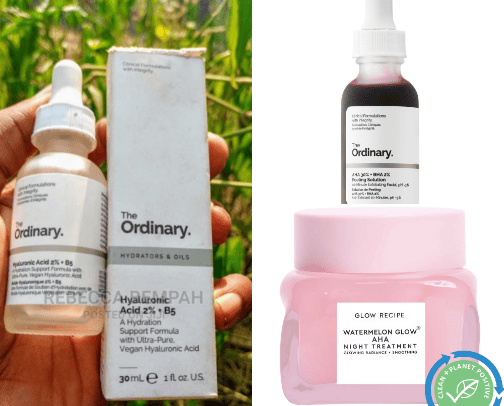 skincare🫧 cover photo collage