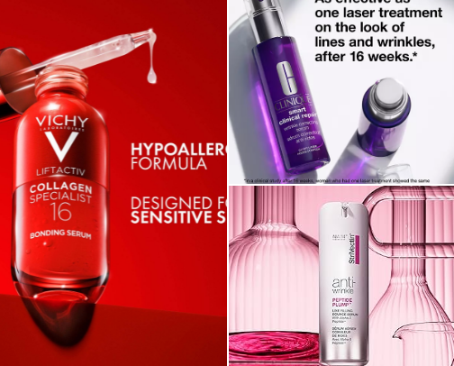 Botox in a Bottle Skincare! cover photo collage