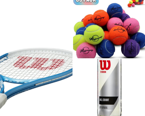 Sports Equipment cover photo collage