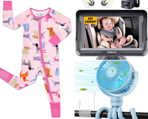 Baby must haves cover photo collage