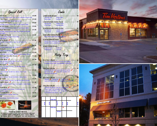 Restaurants I love cover photo collage