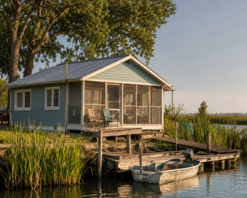 Things we have at our vacation house cover photo collage