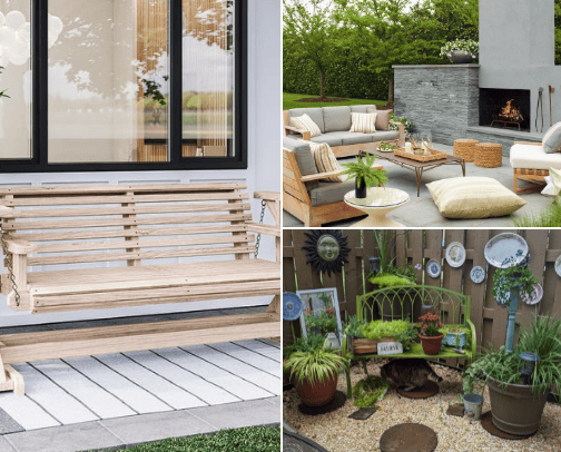 Outside Decor & Gardening! cover photo collage