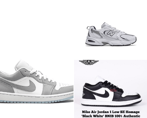 Branded Shoes👟👟 cover photo collage