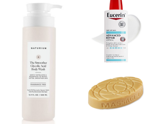 shower routine cover photo collage